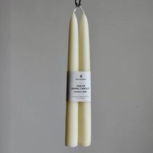 Load image into Gallery viewer, Beeswax Dining Candles - Milk
