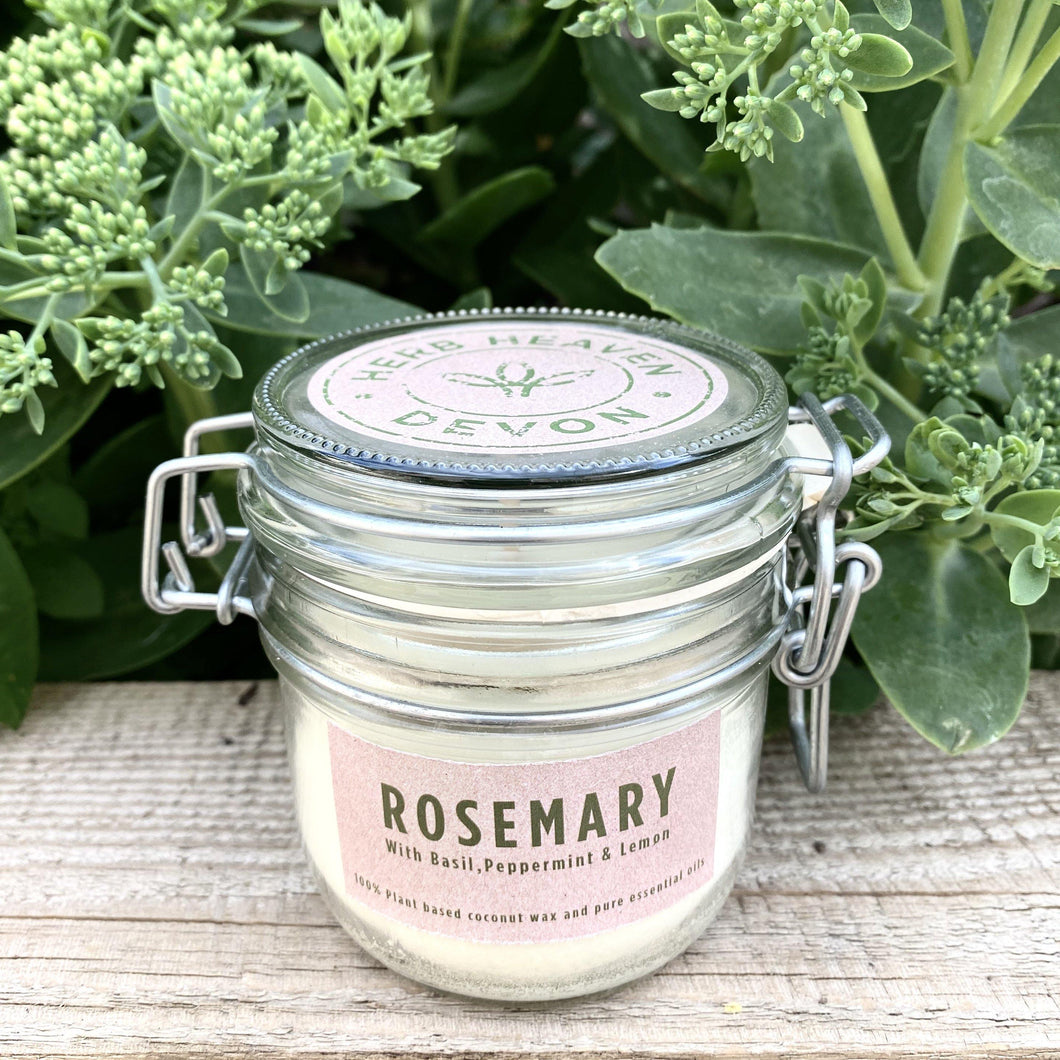 Herbal Candle - Rosemary & Basil 200ml