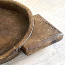 Load image into Gallery viewer, Aerial Antique Wooden Bowl
