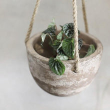 Load image into Gallery viewer, Affata Clay Hanging Planter - Small
