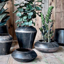 Load image into Gallery viewer, Mendo Reclaimed Iron Round Planter - Large
