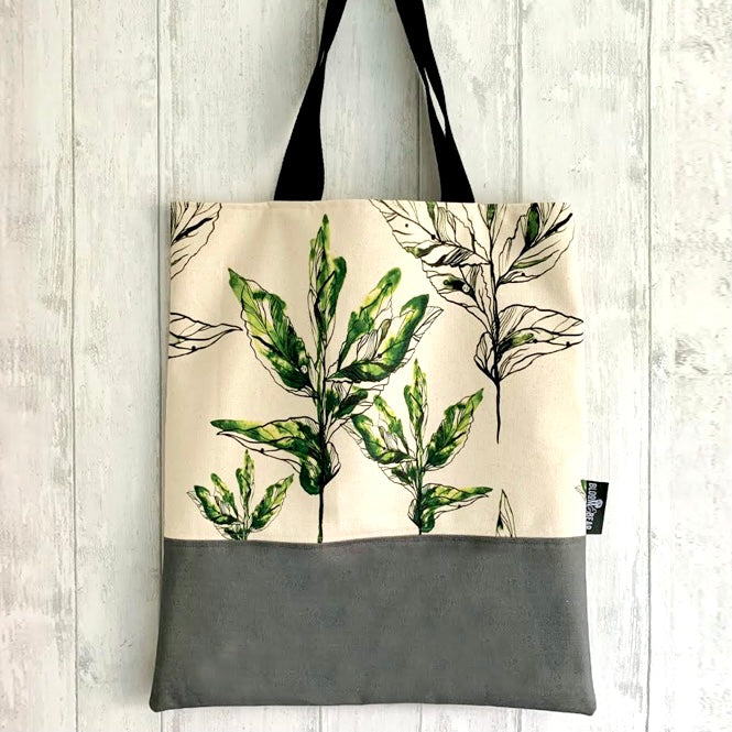 Organic Cotton Tote Bag - Forest
