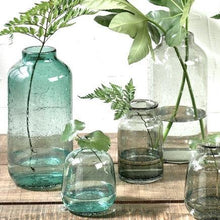Load image into Gallery viewer, Teal Tolka Vase - Medium
