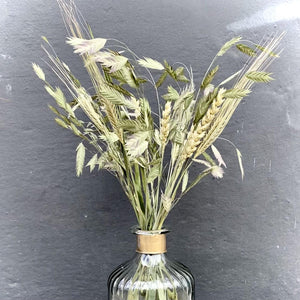 Dried Grasses & Recycled Glass Vase