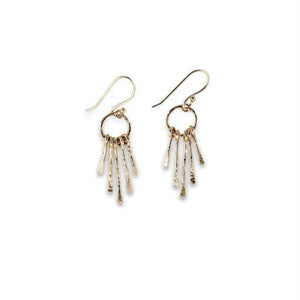 Kiya Artisan Gold Earrings