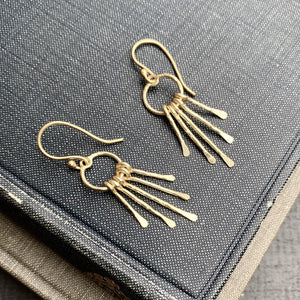 Kiya Artisan Gold Earrings