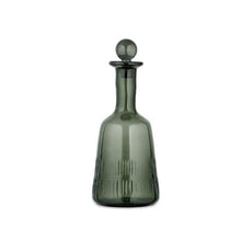 Load image into Gallery viewer, Manilla Glass Decanter - Dark Emerald
