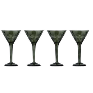 Manilla Cocktail Glass - Dark Emerald