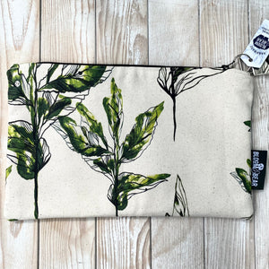 Large Organic Cotton Pouch - Forest