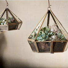 Load image into Gallery viewer, Bell Hanging Terrarium - Small
