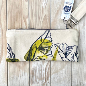 Small Organic Cotton Pouch - Lime