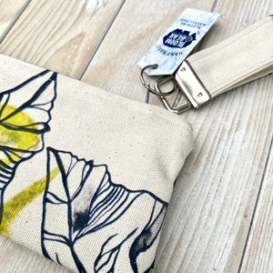 Small Organic Cotton Pouch - Lime