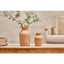 Load image into Gallery viewer, Narpala Narrow Terracotta Vase
