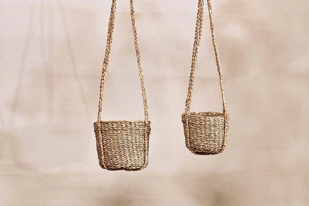 Sangdi Seagrass Hanging Planter