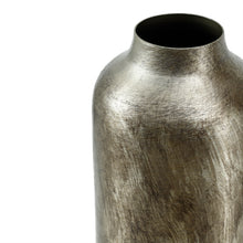 Load image into Gallery viewer, Saxin Silver iron antique finish Cylinder Vase
