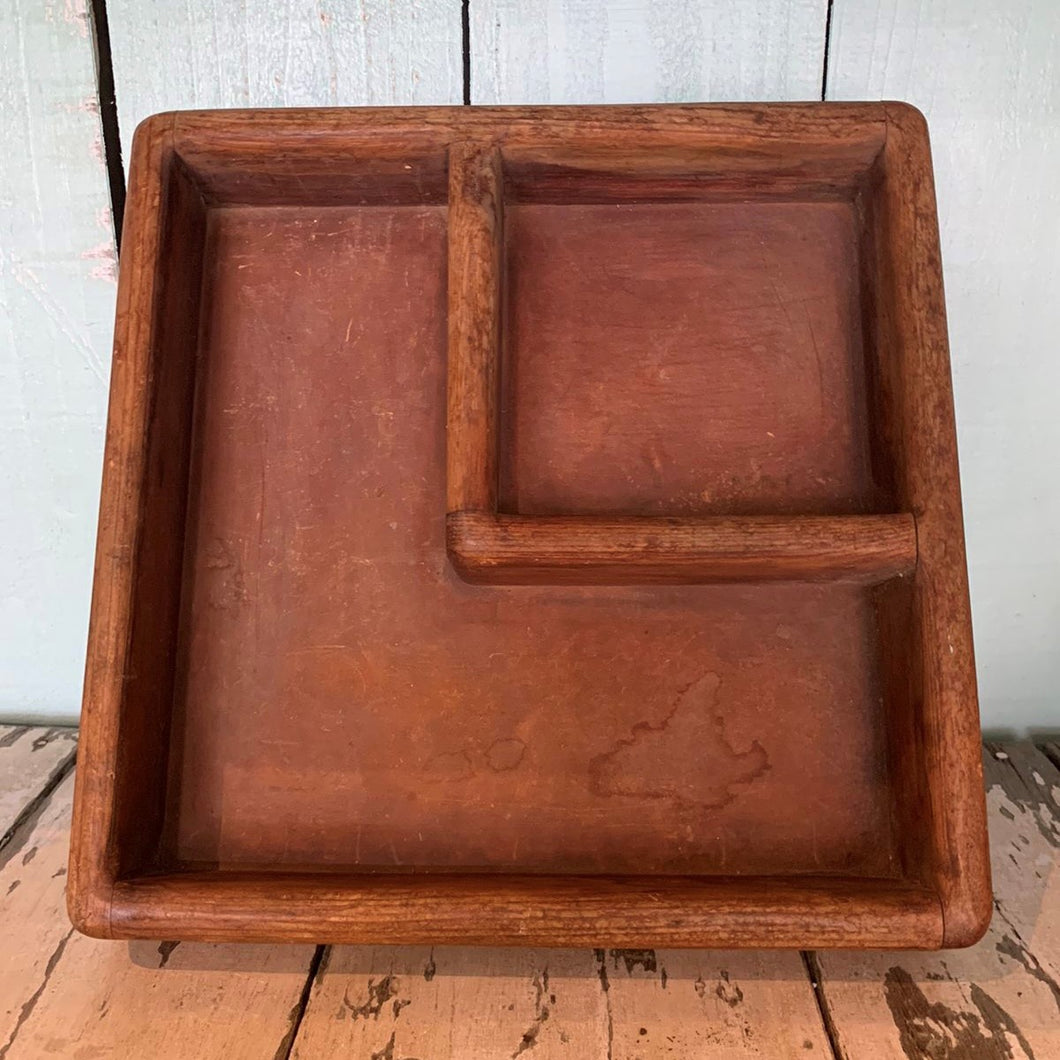 Square Wooden Vintage Storage Display Box