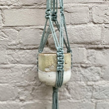 Load image into Gallery viewer, recycled Cotton Macrame Plant Hanger - Laurel
