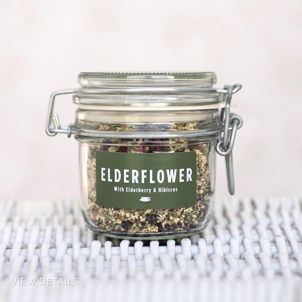 Herbal Tea - Elderflower, Elderberry & Hibiscus