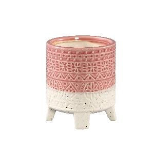 Kaila Ceramic Plant Pot - Pink