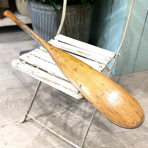 Vintage Wooden Paddle