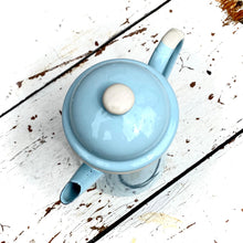 Load image into Gallery viewer, Baby Blue Enamel Teapot

